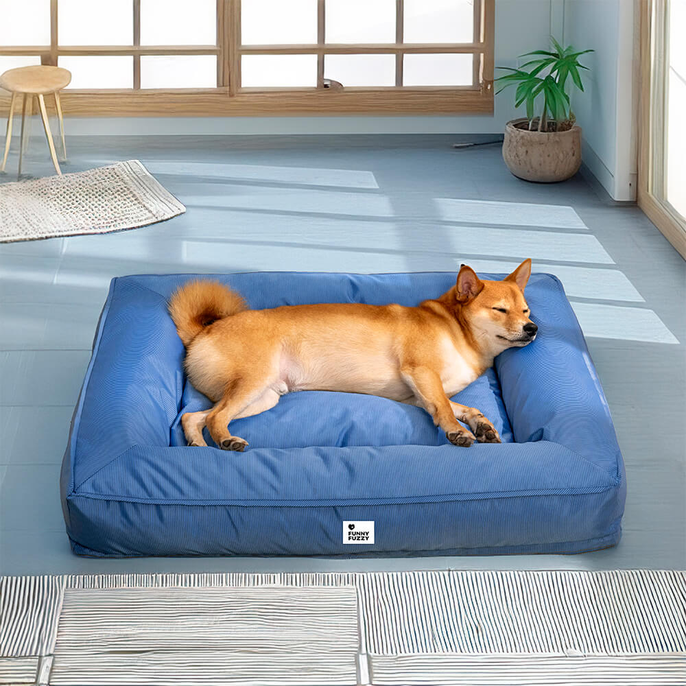 Soporte envolvente totalmente ortopédico cama para perros grande impermeable