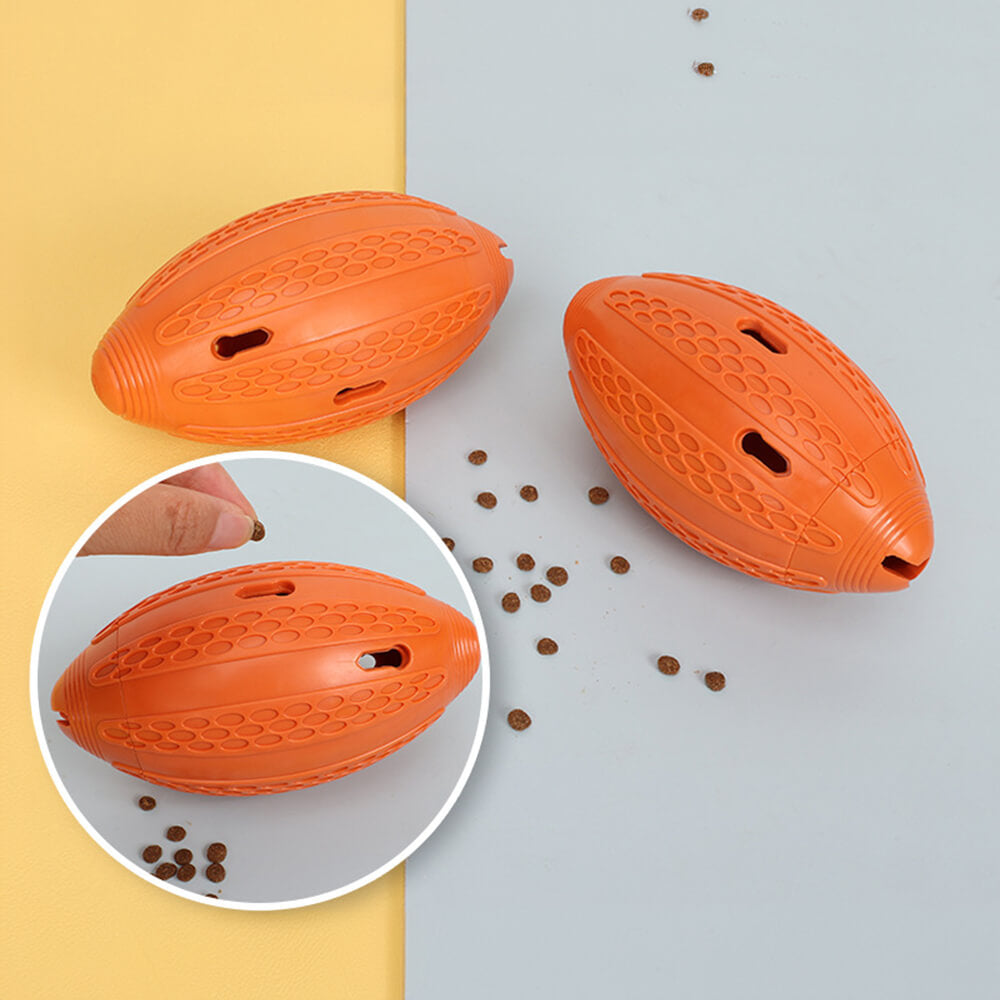 Toy de masticación para perros en forma de fútbol golosina oculta juguete interactivo