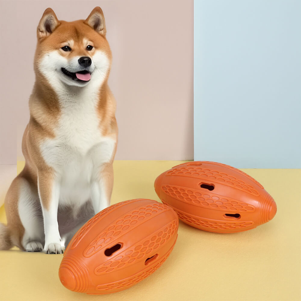 Toy de masticación para perros en forma de fútbol golosina oculta juguete interactivo