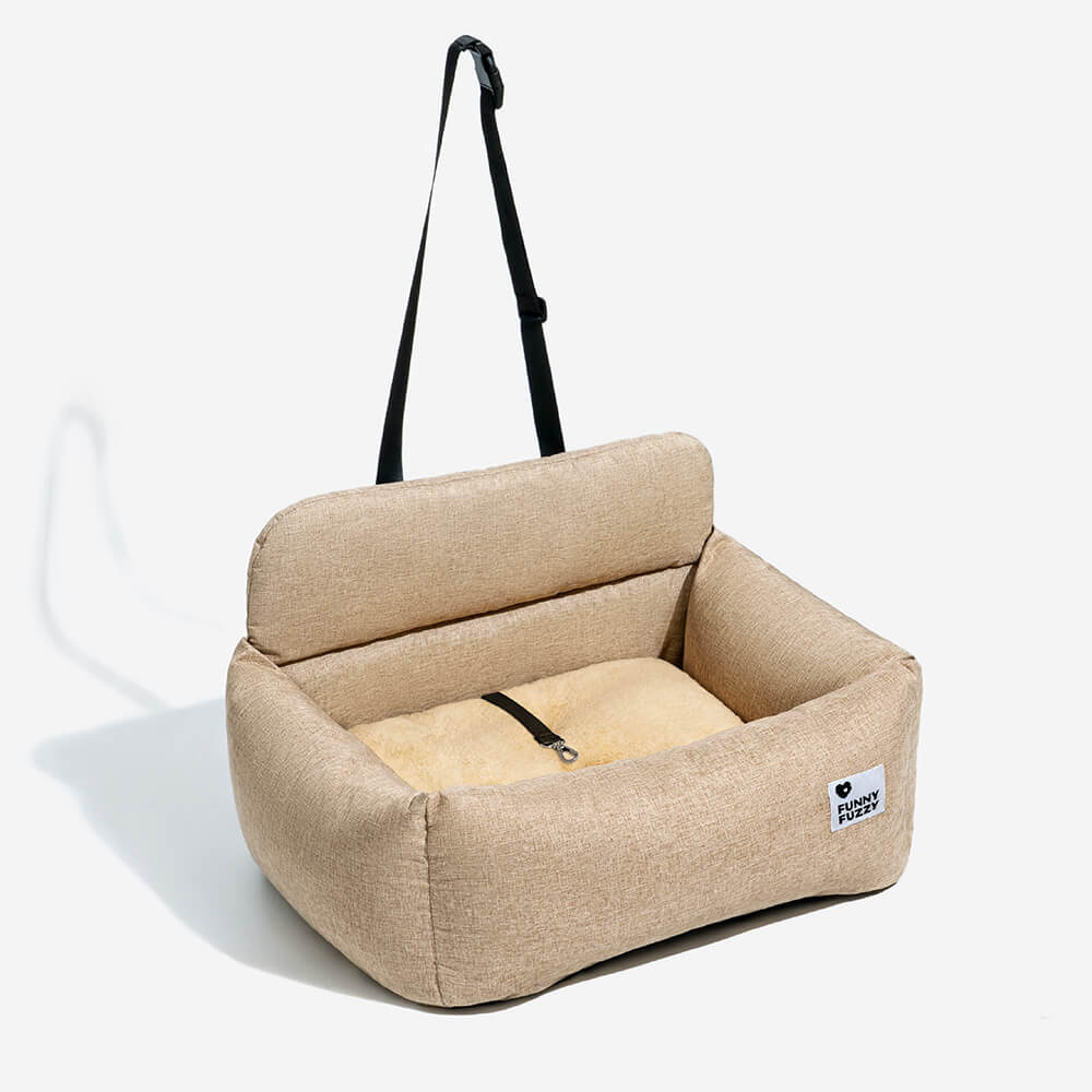 Bolstio de viaje para perros para perros que se puede lavar con el asiento trasero