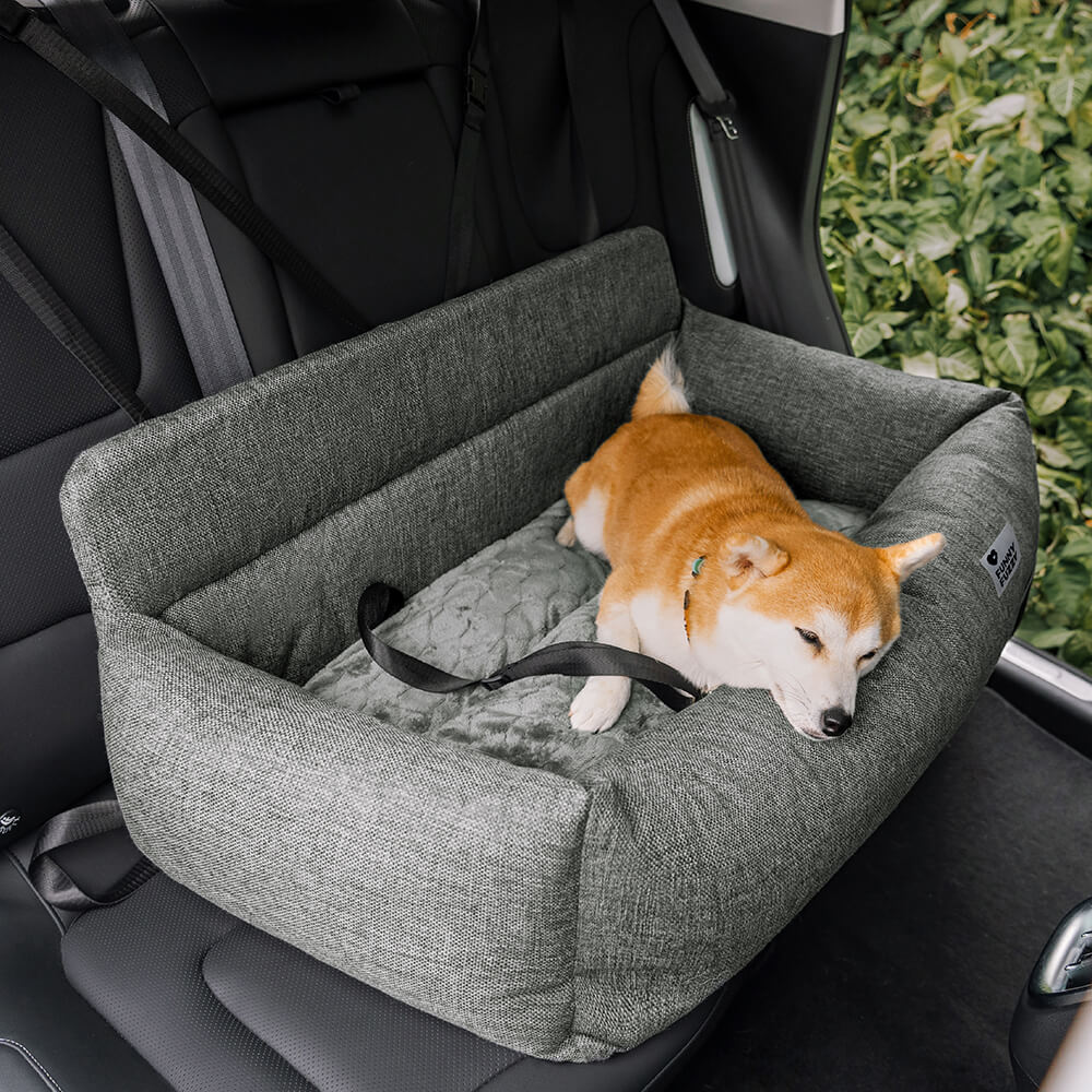 Bolstio de viaje para perros para perros que se puede lavar con el asiento trasero