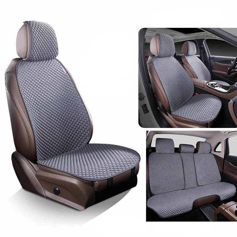 Refrescante de seda de hielo asiento transpirable para el asiento protector del asiento delantero delantero