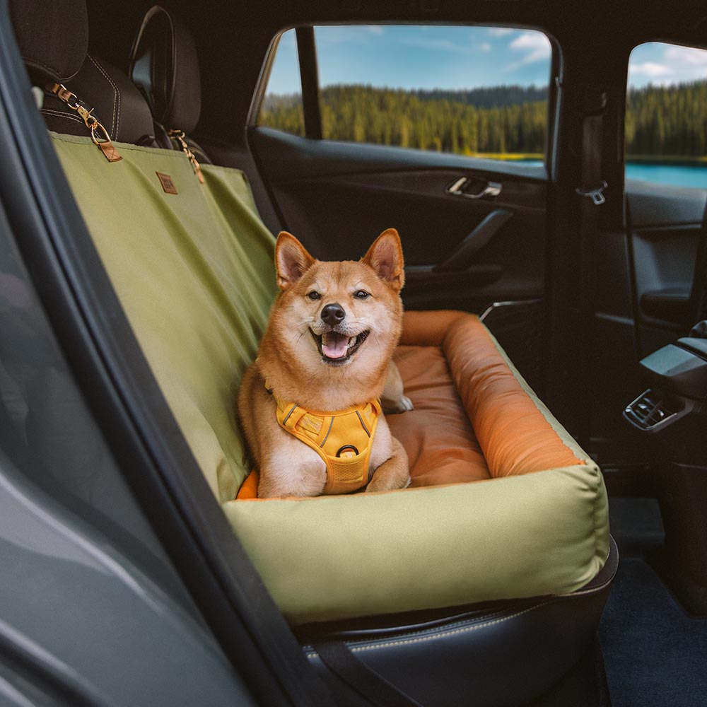 Voyager urbano de la cubierta del asiento para perros grande antideslizante de los perros impermeables