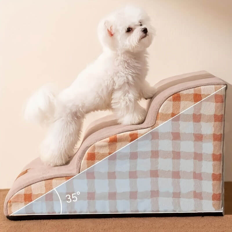 Patrón de llave escalera de escalada de mascotas escaleras de perro extraíbles