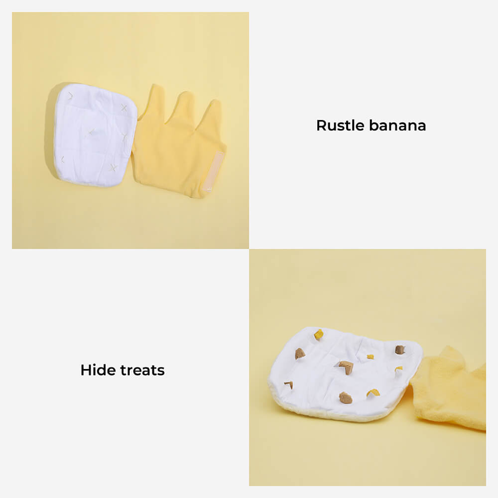 Juguete para perros chirriante - fruta