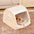 Striped Cozy Cat House - Cozy Retreat