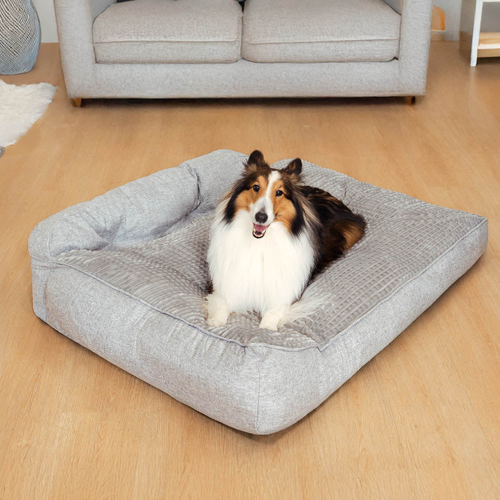 Verdicktes, großes, waschbares Katzen- und Hundekissenbett für alle Jahreszeiten