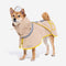 Imperméable réfléchissant réglable avec poche pour chien, imperméable assorti pour rester au sec