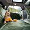 Extensor de assento traseiro para cachorro com cobertura total extra grande para quarto móvel - ideal para viagens e acampamento