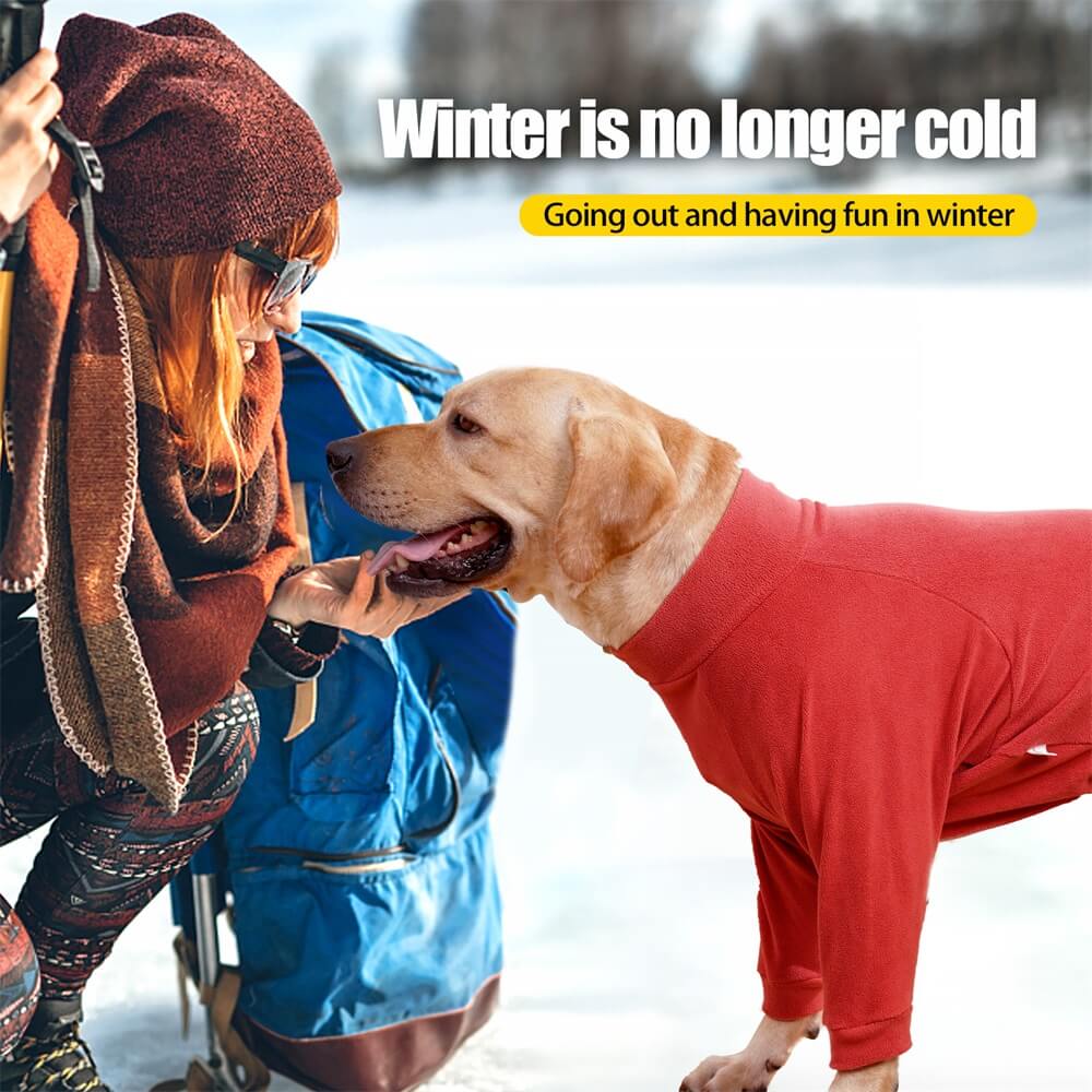 Pajama de perros acogedoras - ropa de dormir perfecta para perros grandes
