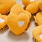 FUNNYFUZZY Brinquedo de pelúcia para cachorro com coração estridente
