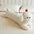 Plush Cherry Dog acogedor saliendo almohada de sofá largo
