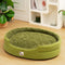 Fluffy Fleece Moss 2 en 1 Camino de perros de comodidad multifunción