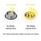 Bol Slow Food antidérapant pour chien jaune citron