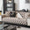 Decoración moderna de sofá de felpa Diamond Cubierta de sofá sin deslizamiento