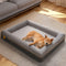 Cama de perros ortopédica premium Dormir con un juego alegre Davging Beds