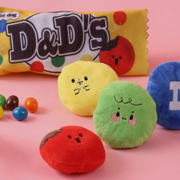 Juguetes de caramelo de lujoso juguetes de comida tibetana juguetes para perros