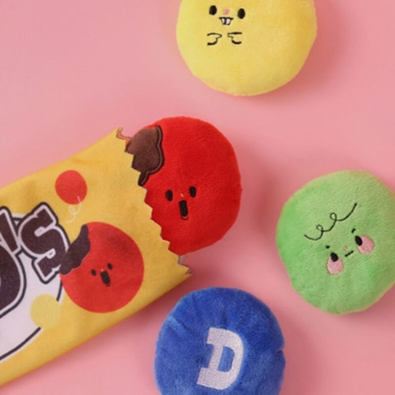 Juguetes de caramelo de lujoso juguetes de comida tibetana juguetes para perros