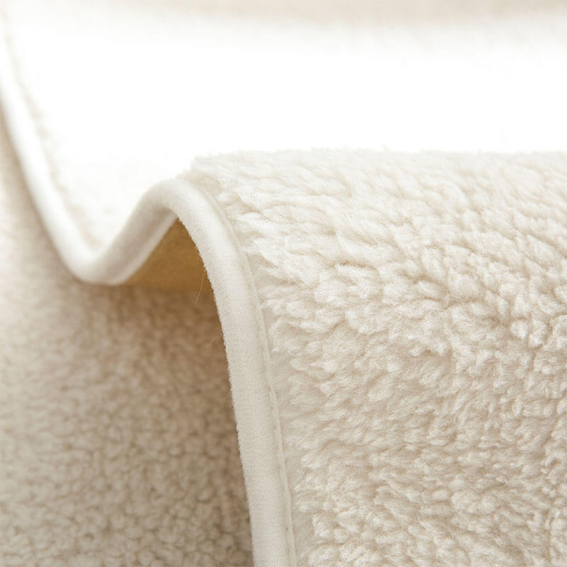 Wasserdichter, dicker, flauschiger, rutschfester Couchbezug aus Kunst-Sherpa-Fleece